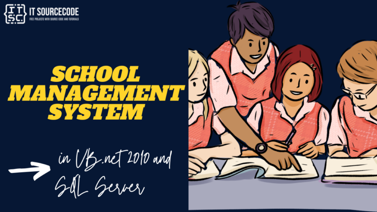 School Management System in VB.net 2010 and SQL Server