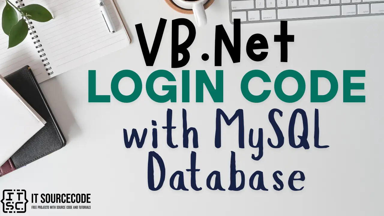 VB.Net Login Code with MySQL Database