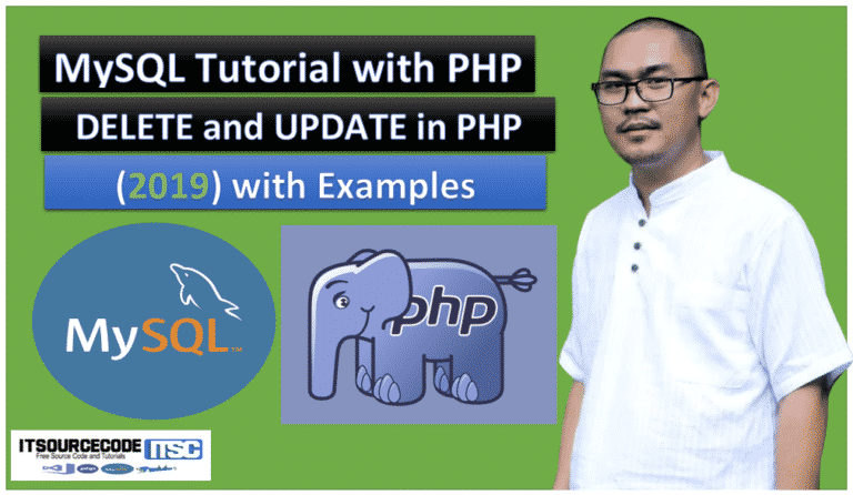 php delete and Update Data in mysql