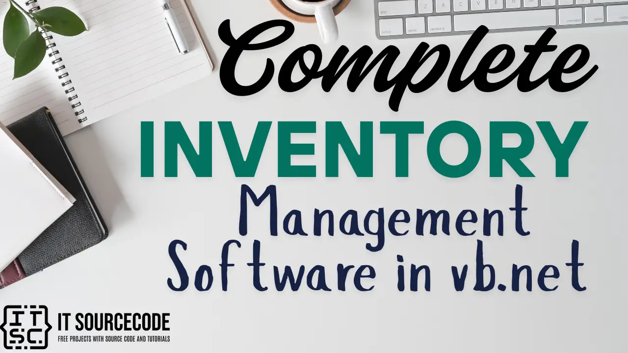 Complete Inventory Management Software in vb.net
