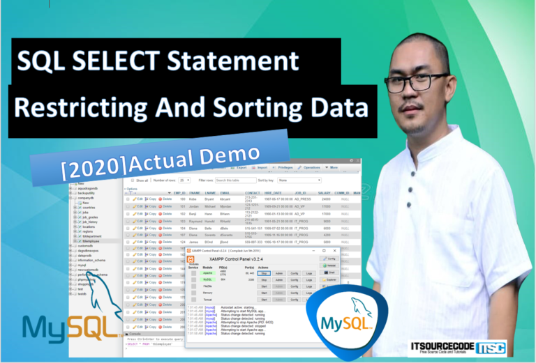 SQL SELECT Statement WHERE Restricting and Sorting of Data