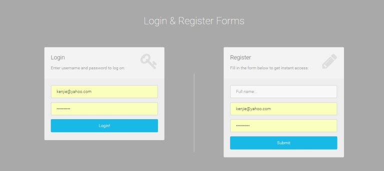 User registration in PHP