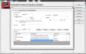 product inventory system