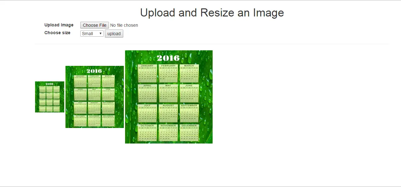 Upload and Resize an Image In PHP