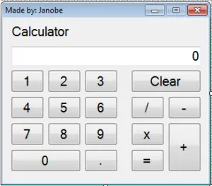 Calculator in C# With Source Code 2022 - FREE