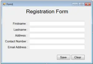 Clear Multiple TextBoxes in C# 2022 -FREE - Itsourcecode.com