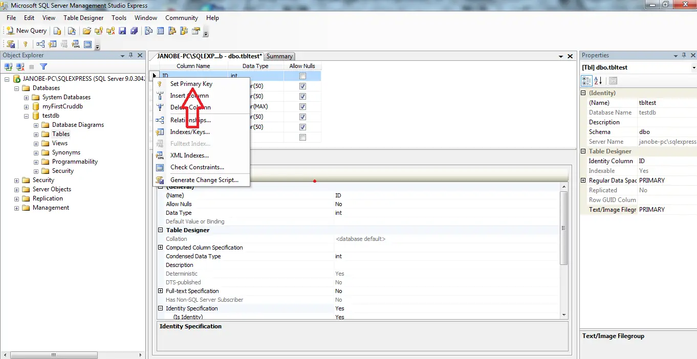 Mssql driver. Identity SQL. Текст в SQL. Table Designer в SQL Server Management Studio.. Identity MS SQL.