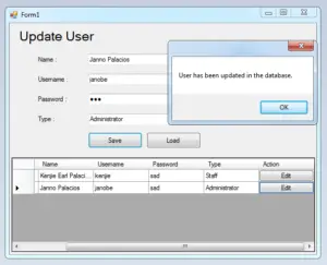 How to Retrieve and Update the Data Using C# and MySQL Datab