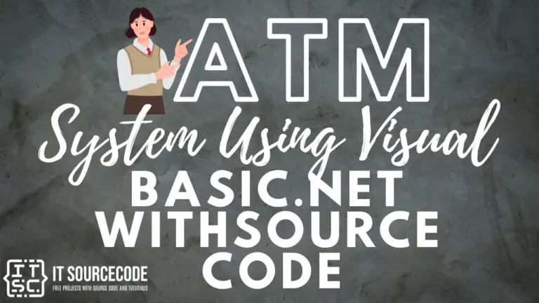 ATM System Using Visual Basic.Net with source code