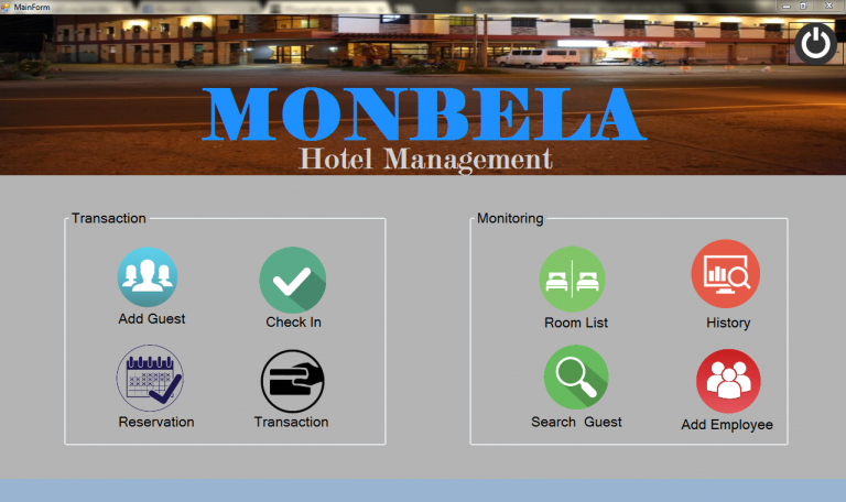 Hotel Management System Using VB.Net