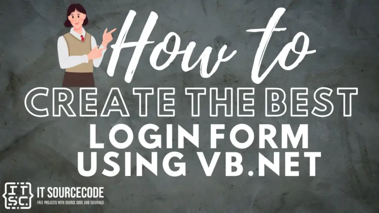How to Create the Best Login Form Using VB.Net