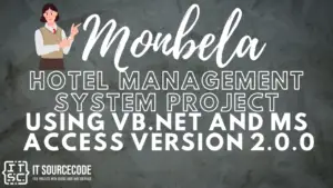 Monbela Hotel Management in VB.NET screenshot