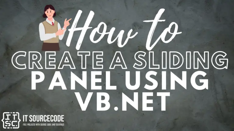 How to Create a Sliding Panel Using VB.Net