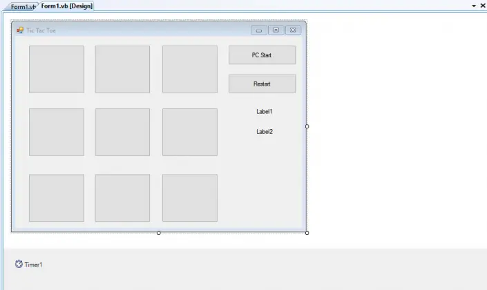 How to Create a Simple Tic Tack Toe Game using VB.Net (2026)