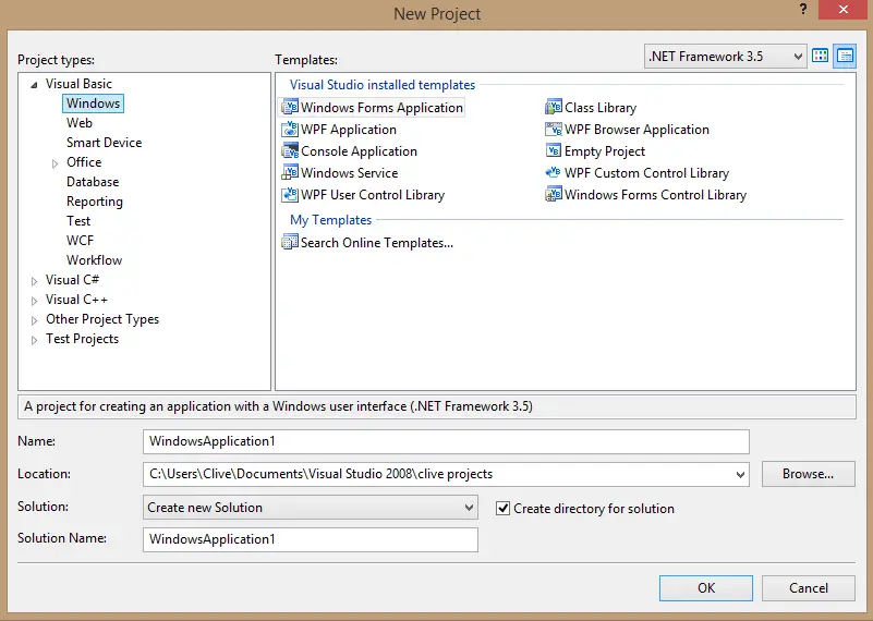 visual studio login