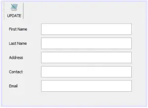 Update Data using MySQL Database and Java with Netbeans IDE