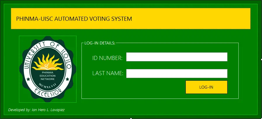 Voting System source code using vb.net and mysql