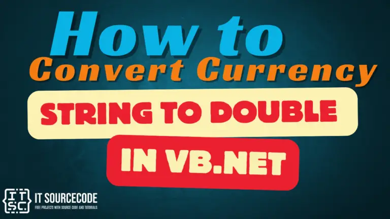 How to Convert Currency String to Double in VB.Net