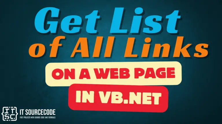 Get List of All Links On a Web Page In VB.Net