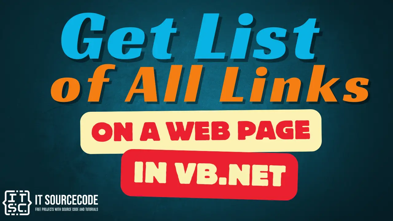 Get List of All Links On a Web Page In VB.Net
