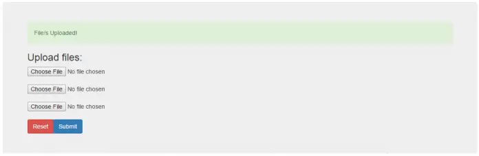 Upload Multiple Files in PHP /MYSQL With Source Code - FREE