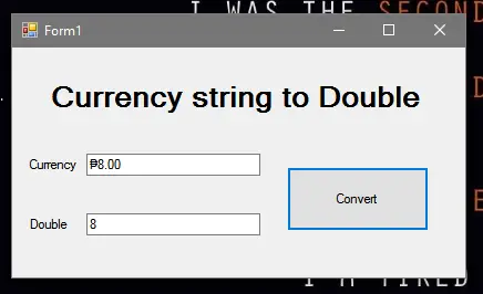 How to Convert Currency String to Double in VB.Net