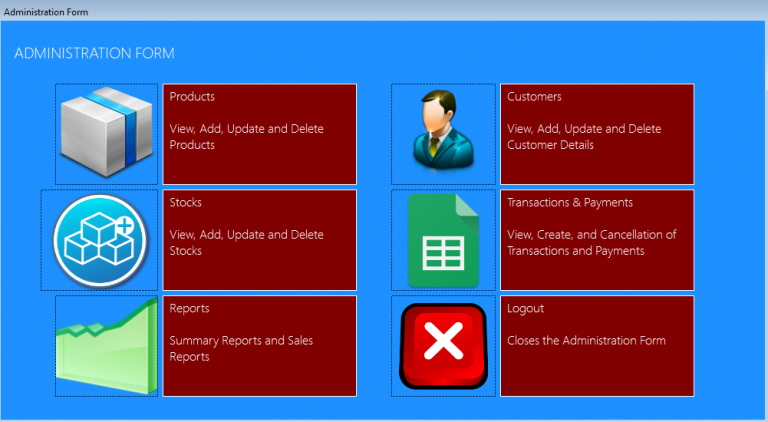 Sales Management System Source Code using VB.Net