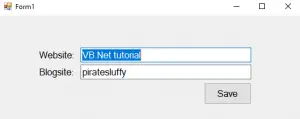 VB.Net Project Application Settings Store and Retrieve Information