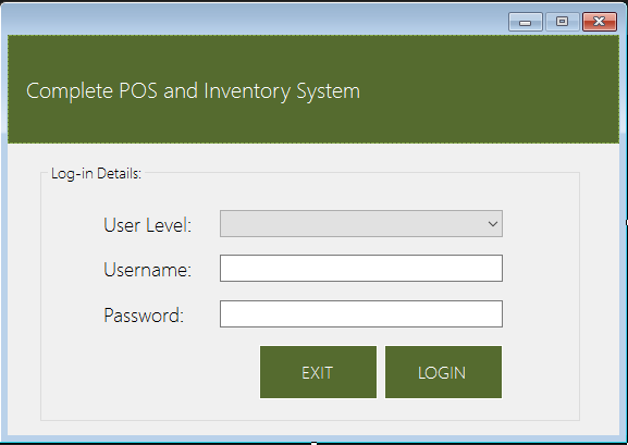complete pos and inventory system using vb.net