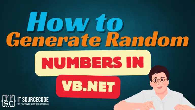 How to Generate Random Numbers in VB.Net