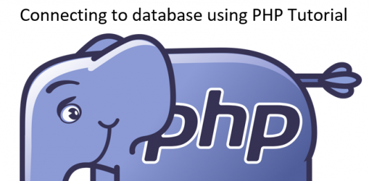How to establish connection to database using PHP Tutorial