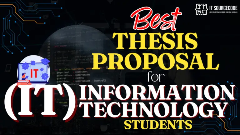 Best Thesis Proposal for IT Students