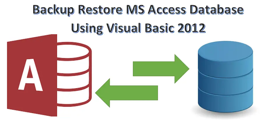 Backup Restore MS Access Database Using Visual Basic 2012