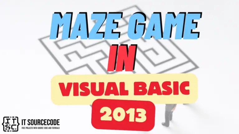 Maze Game in Visual Basic 2013