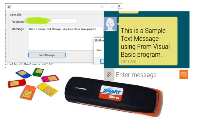 send sms message android studio firebase