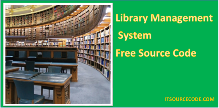 Library Management System free source code