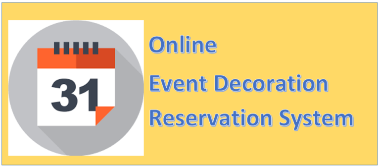 Online Event Decoration Reservation System php projects