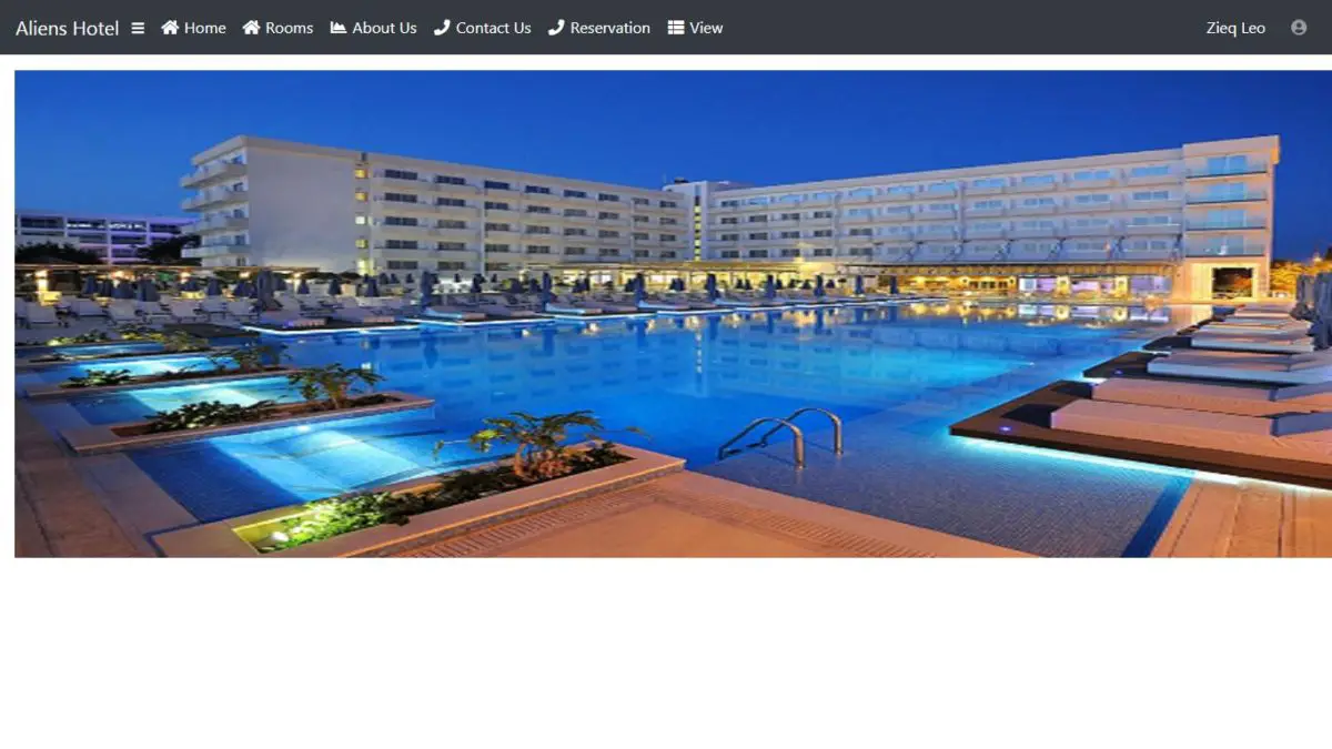 hotel management system project in html with source code free download