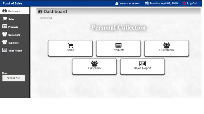 php pos free source code
