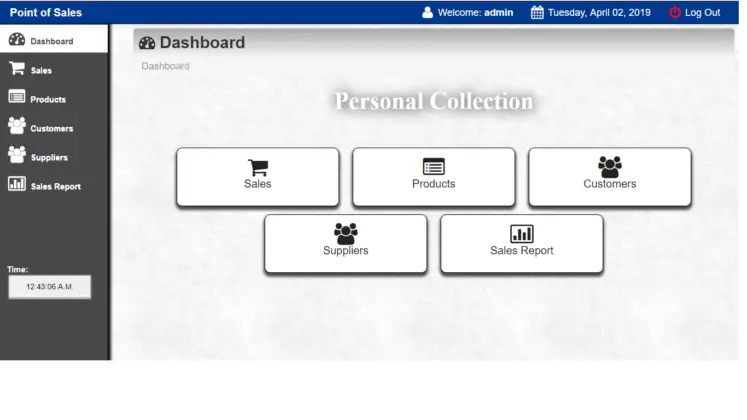 POS in PHP with Free Source Code