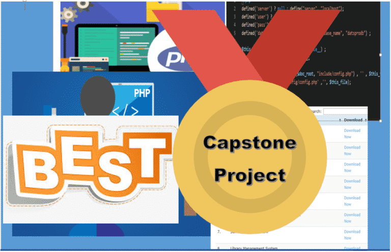 List of capstone project titles for information technology 2019