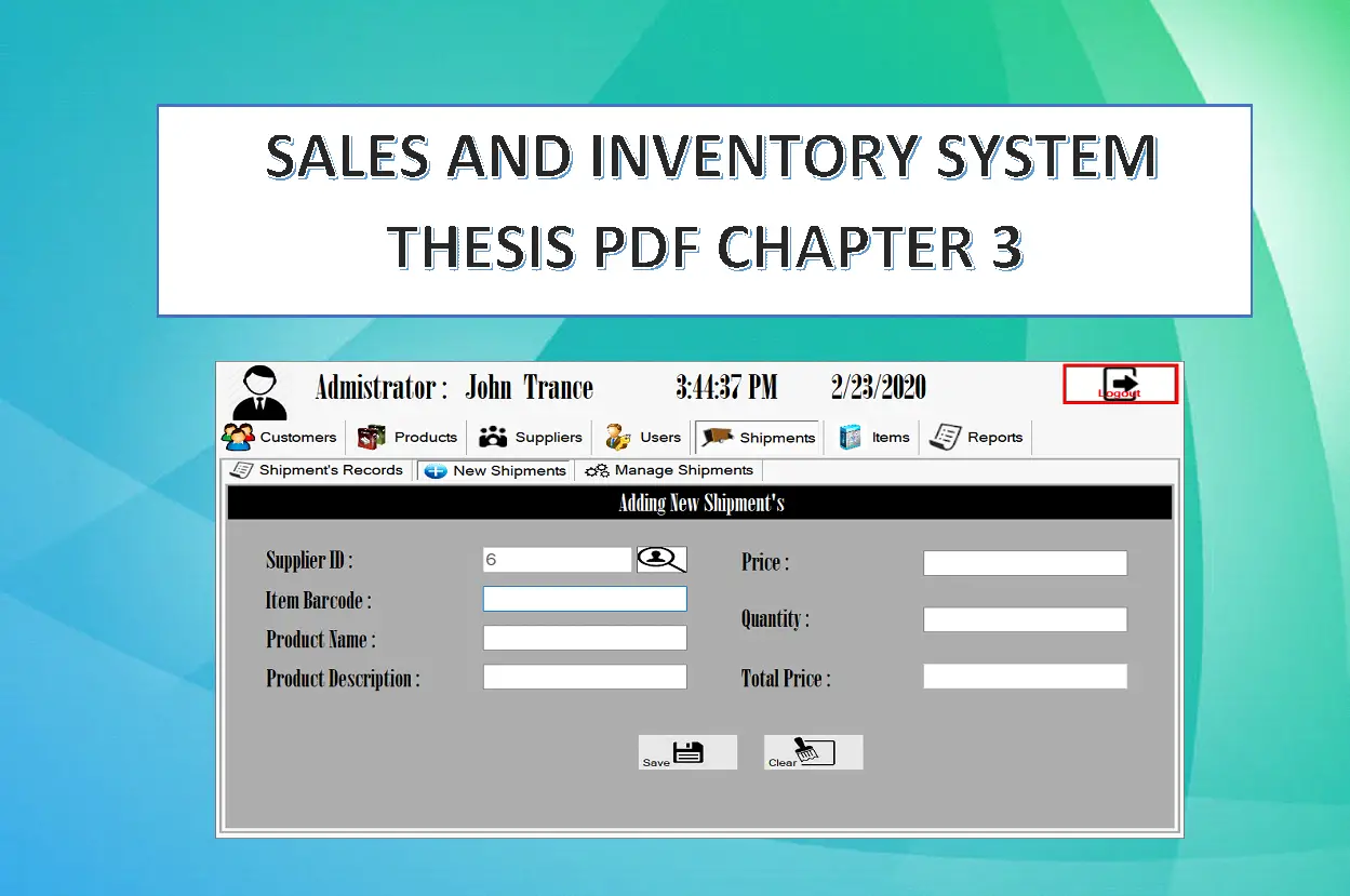 Chapter 3 thesis payroll system
