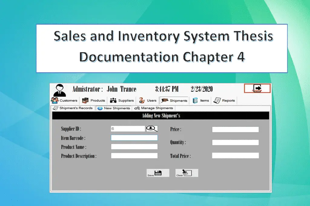 inventory management thesis topics