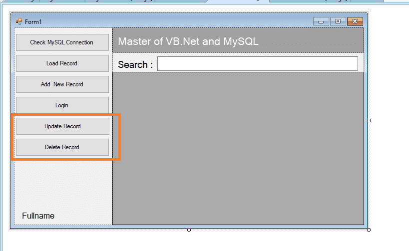 vb.net and mysql database