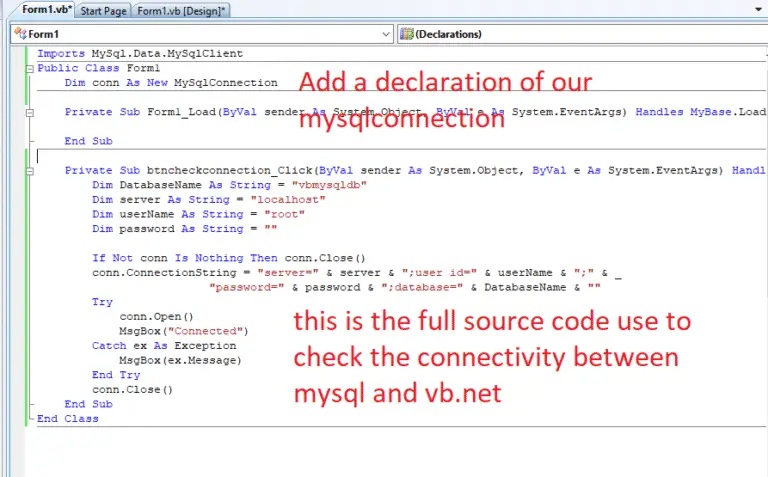 Learn How to Master VB.Net with MySQL Database Tutorial in 30 Minutes