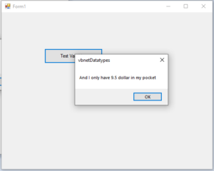 VB.Net Data Types and variable Declaration with DIM 2022 Tutorials