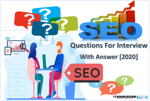 SEO Questions for interview with answer 2020
