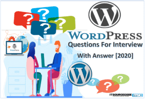 wordpress Questions for Interview and Answers 2020