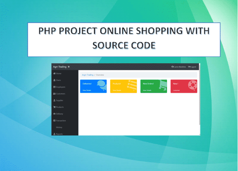 PHP Project Online Shopping with Source Code