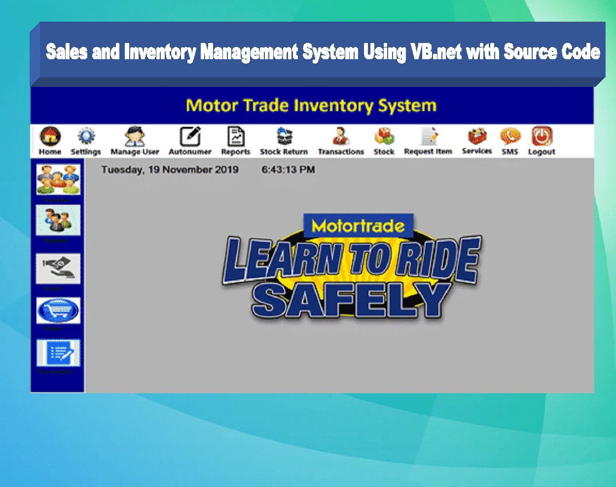 Sales And Inventory Management System Project In Vb Net Source Code